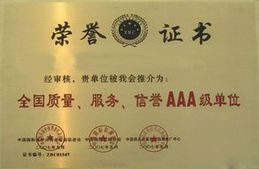 榮譽(yù)證書(shū)